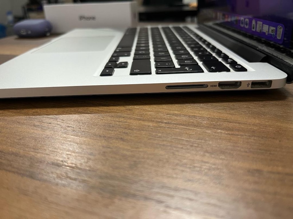 MacBook Pro Retina 13 2015 Kutulu, Çok Temiz, 128GB - 4