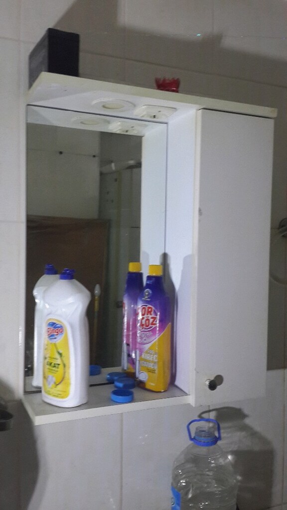 Duşakabin ve pistonlu musluklar banyo el yüz dolapları ile - 6