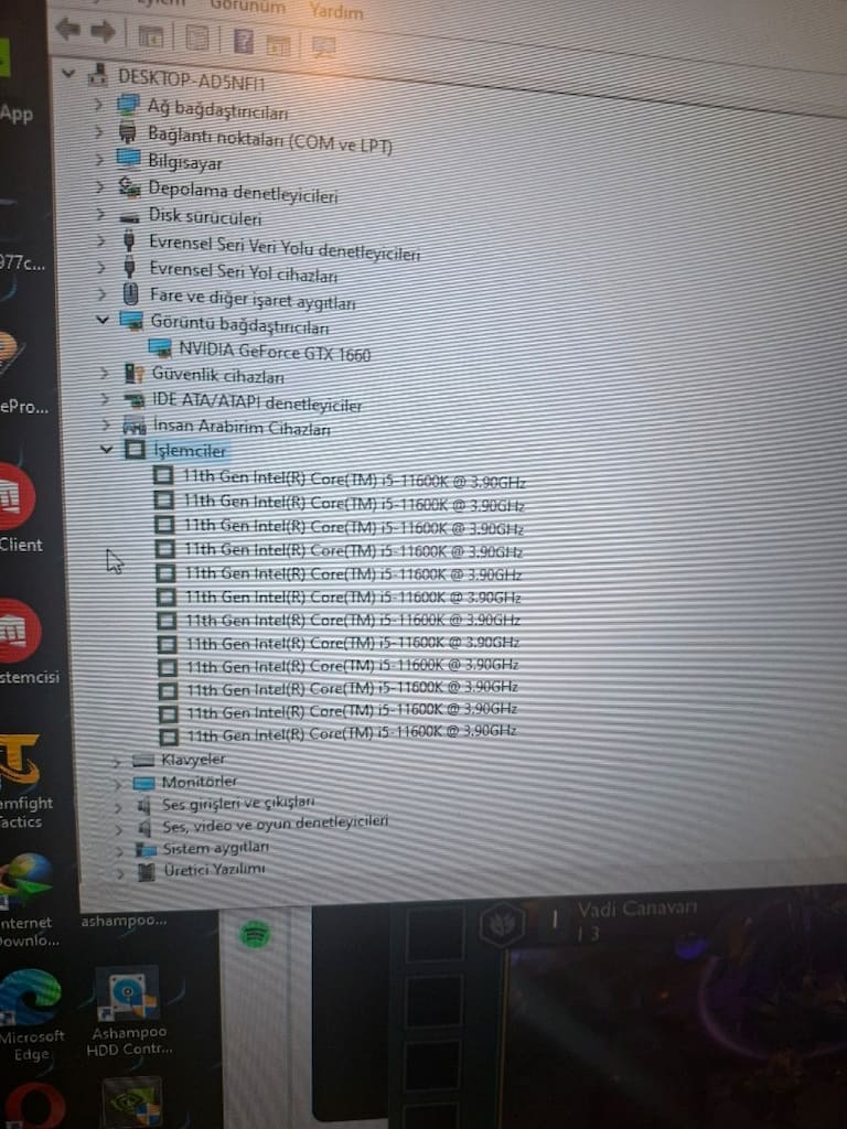 i5 11600K 16gb RAM 1660 6gb ekran - 3