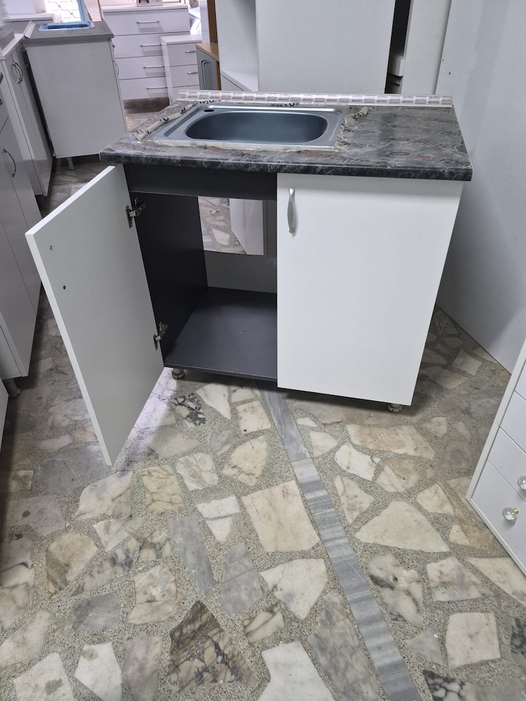 MUTFAK ALT DOLABI 90 CM ENİNDE - 4