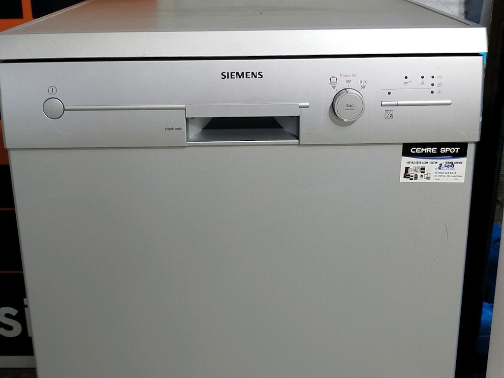 SİEMENS 3 PROGRAM GRİ BULAŞIK MAKİNESİ İZMİR İÇİ 3 AY GARANTİMİZ VARDR - 2
