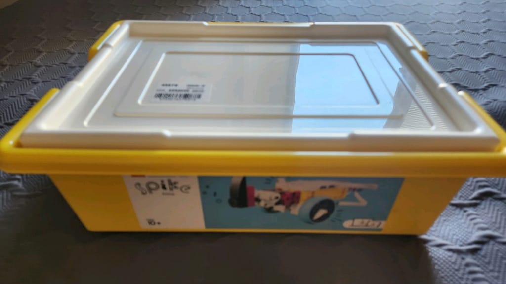 lego education spike prime set. özel saklama kutusu dahil