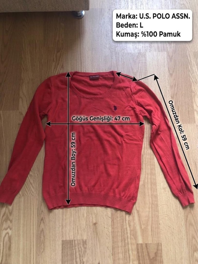 US POLO ASSN KADIN KAZAK L - 3