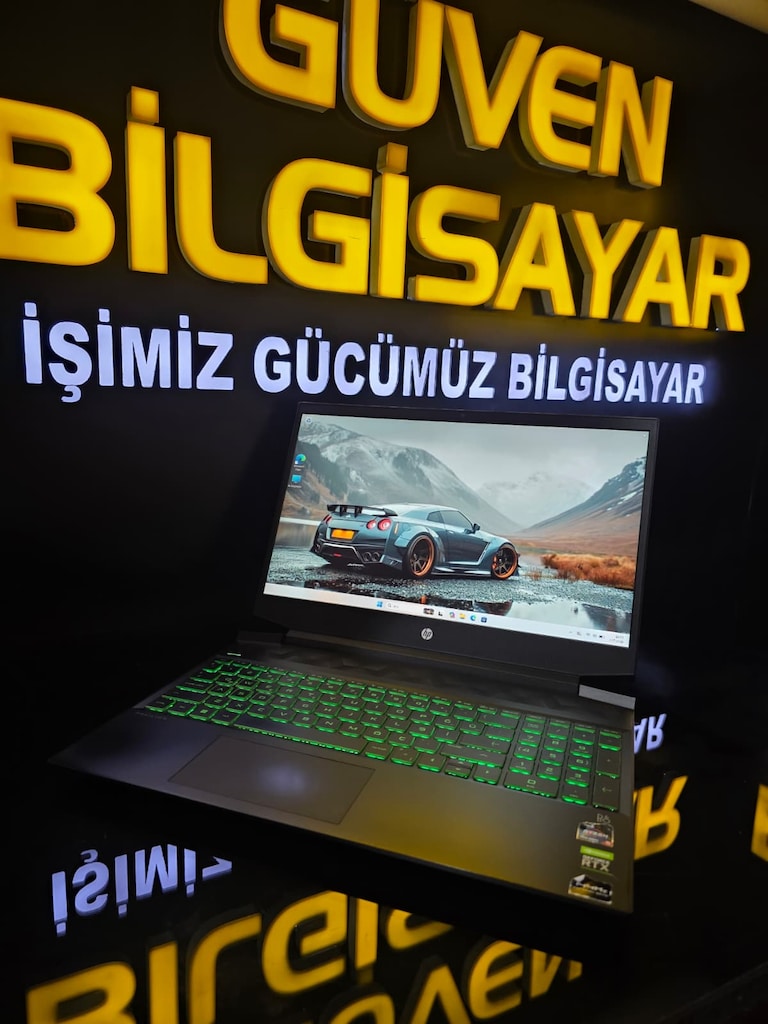 HP RYZEN5 5600H RTX3050 512SSD 144 HERZ HATASİZ LAPTOP - 2