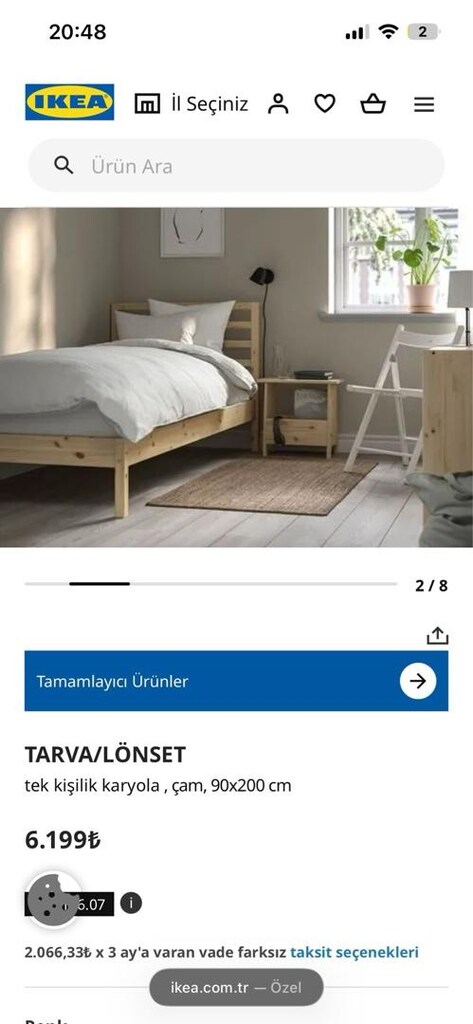 ikea karyola lata ve yatak - 6