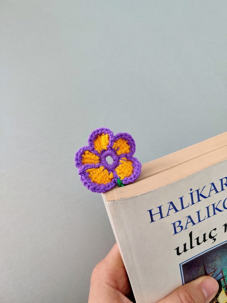 Çiçek Kitap Ayracı - 4