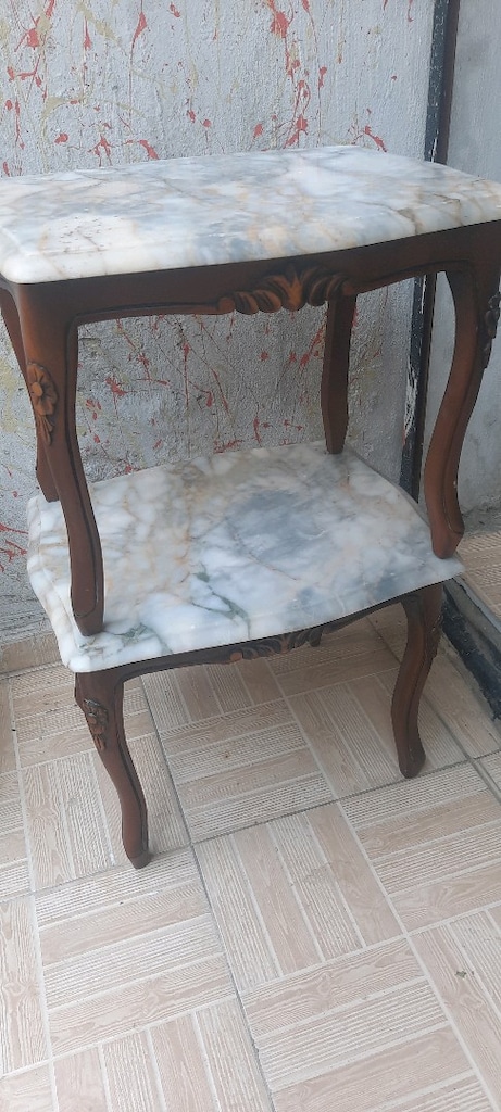 55 cm 45 cm 45 cm mermer sehpa - 2