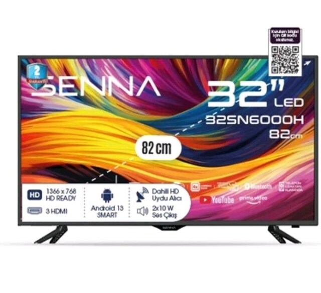 PATRON ÇILDIRDI 32" 82 EKRAN LED TV UYDULU SİFİR MAGAZADAN SATİLİK