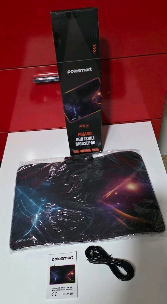 Polosmart PGM40 ışıklı Mouse pad. Sıfır kutusunda. - 10