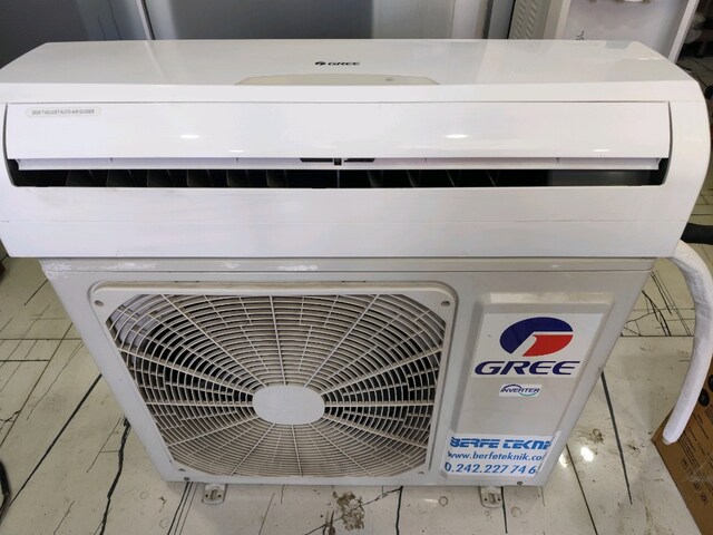 12 btu gree İnverter klima montaj dahil kart çekilir taksitli