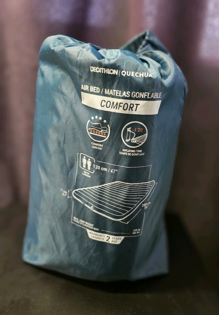 Quechua Çift Kişilik Şişme Kamp Yatağı (Air Comfort) + 2 xŞişme Yastık - 2