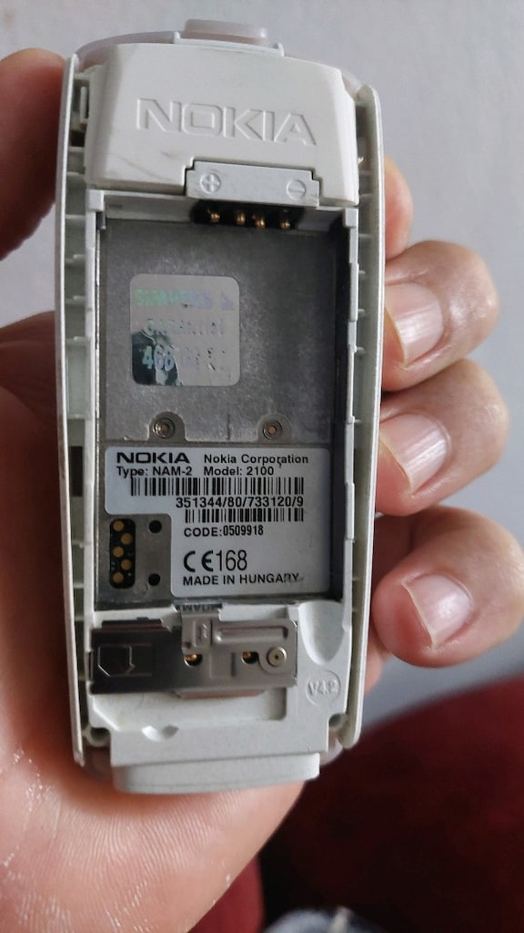 NOKİA 2100 FULL ORJİNAL BEYAZ EKRANLI TELEFON - 8
