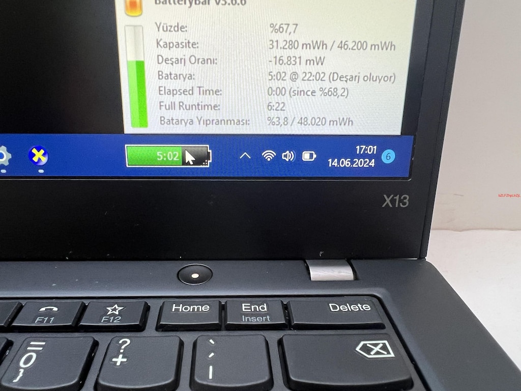 THİNKPAD X13 İ5 10. NESİL 16 GB RAM 256 SSD - 5