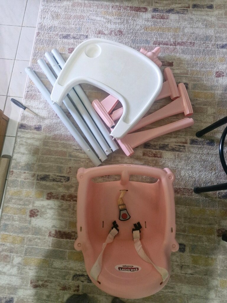 pembe mama sandalyesi - 8