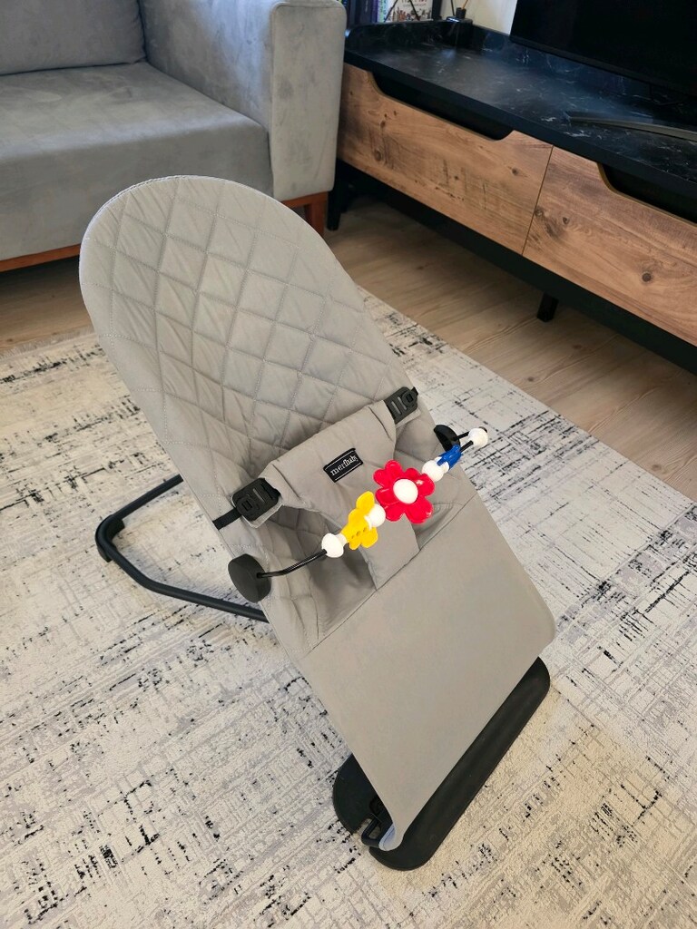 Merfbaby katlanır 3 kademeli oyuncaklı ana kucağı - 3