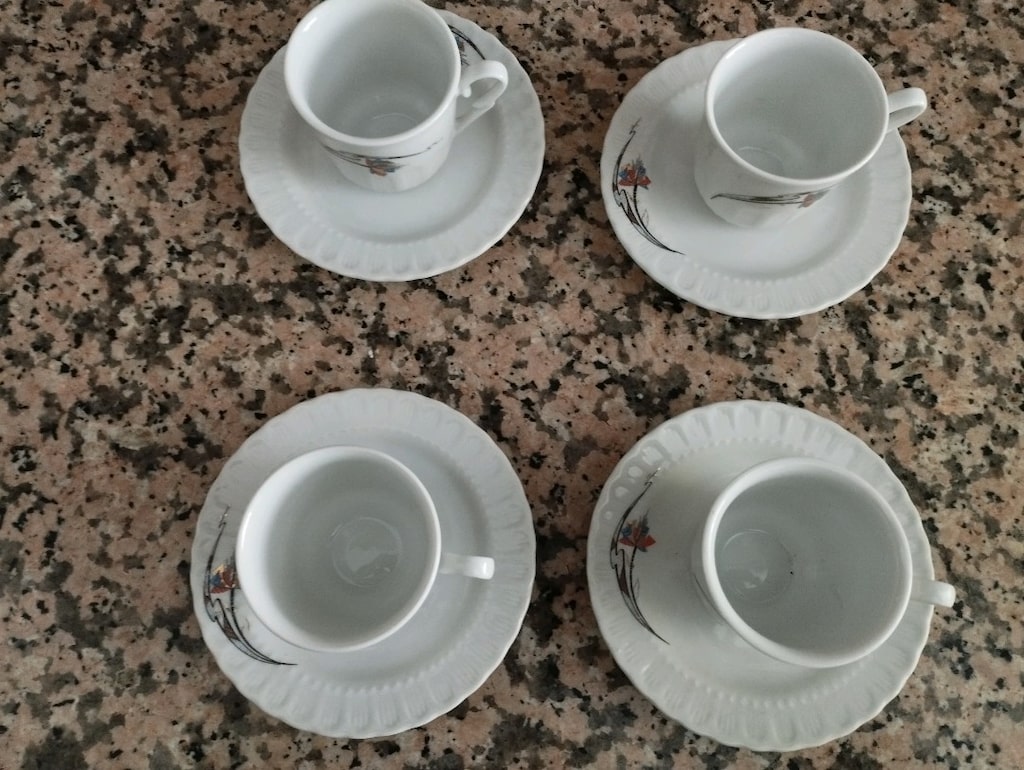 4 adet kahve fincanı - 2
