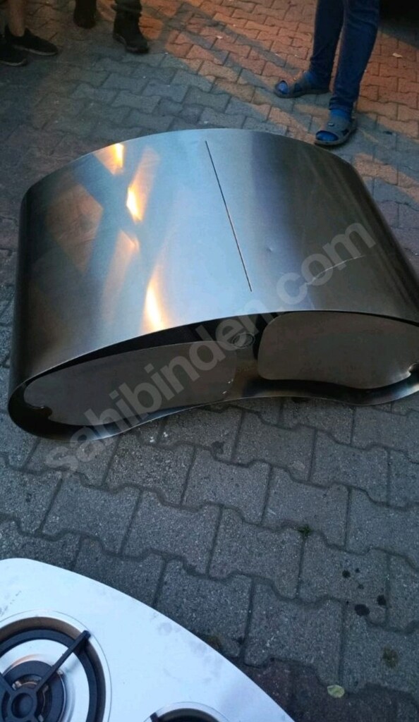 SIFIR BARAZZA ANKASTRE 4 GÖZLÜ OCAK VE DAVLUMBAZ