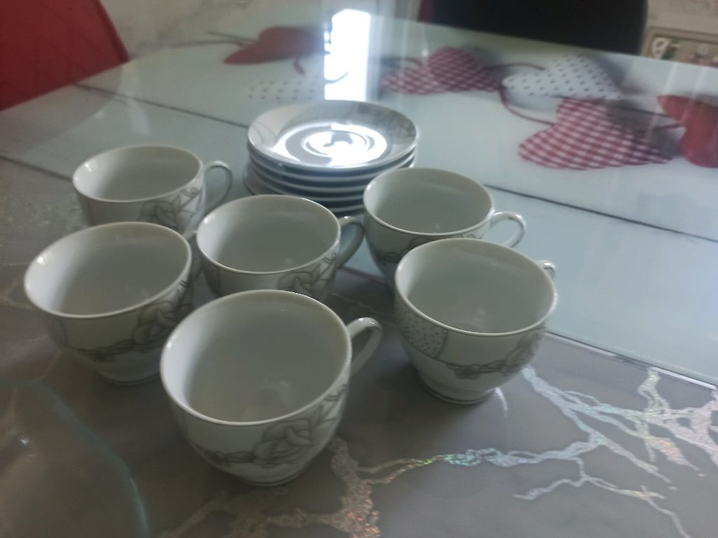 Nescafe fincanı ve kahvaltı tabağı seti - 4