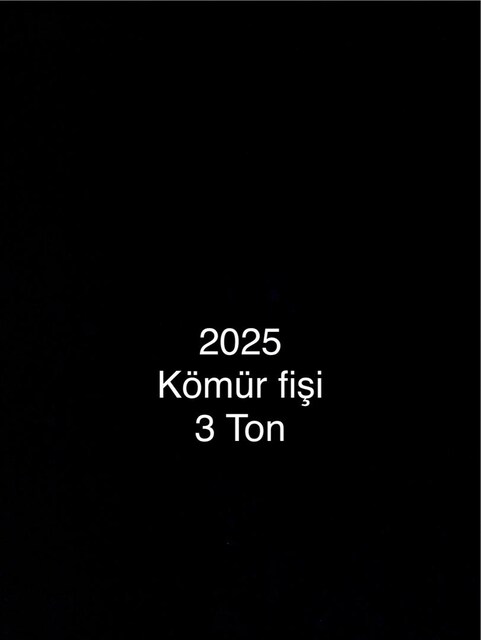 TTK kömür fişi