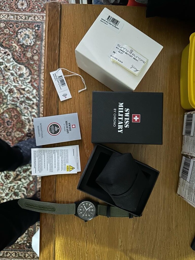 Swiss military erkek saati