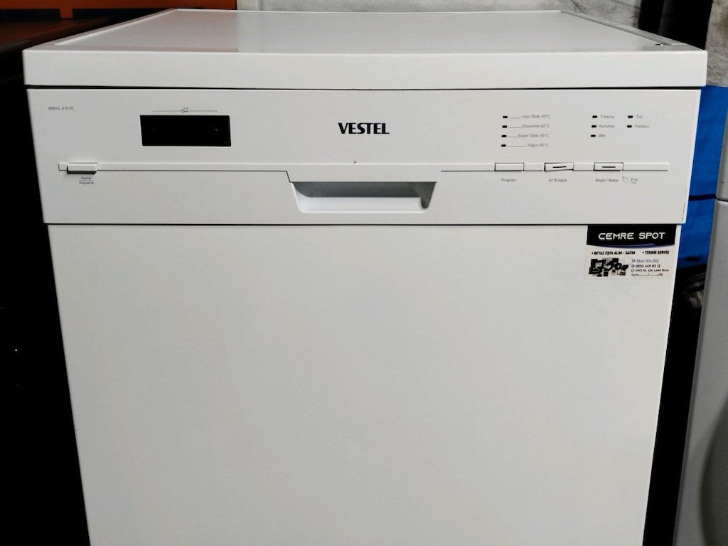 VESTEL 4 PROGRAM BULAŞIK MAKİNESİ İZMİR İÇİ 3 AY GARANTİMİZ VARDIR - 2