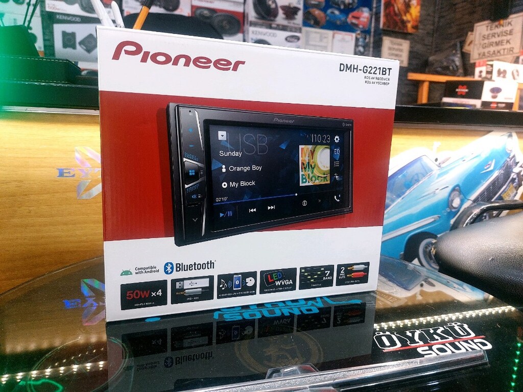 ÖYKÜ SOUND BU FİYATA YOK PİONEER DABIL TEYP KUMANDALI - 8