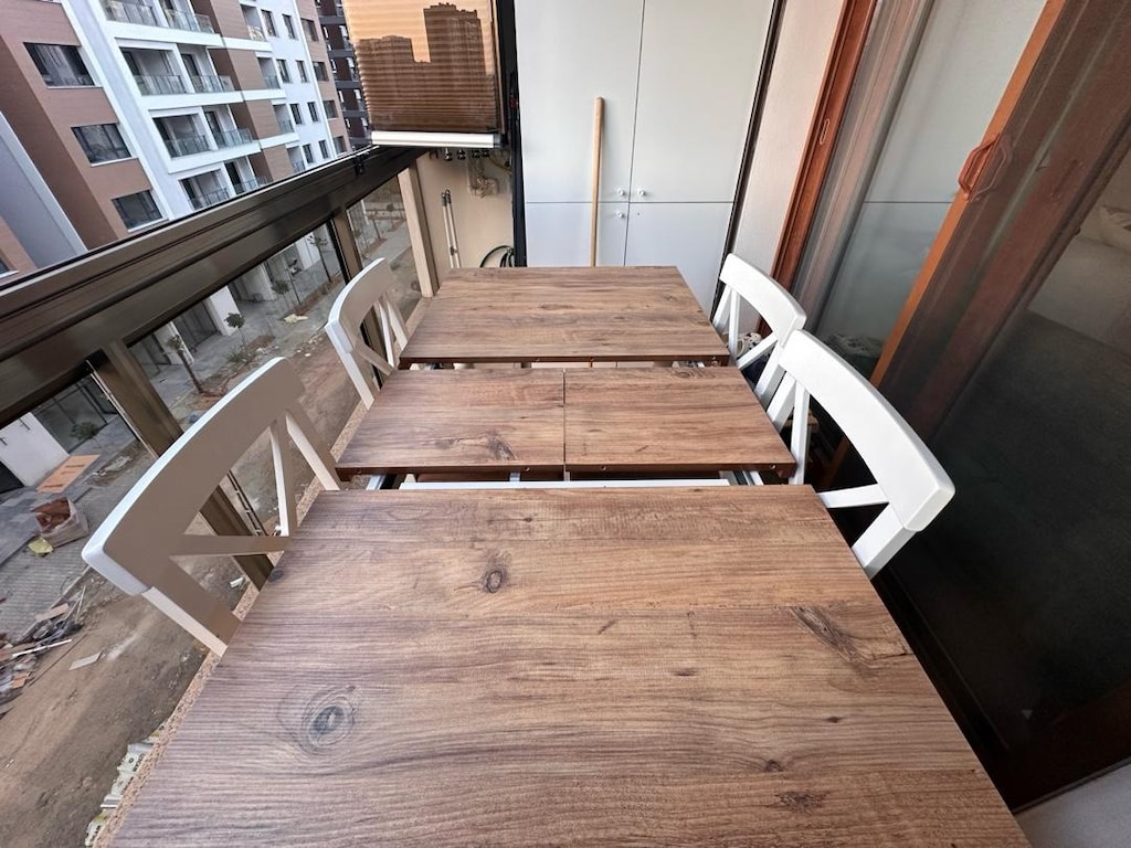 Açılabilir mdf masa sandalye takımı - 5