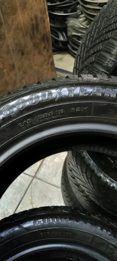 215 55 16 kışlık takım Goodyear marka - 6