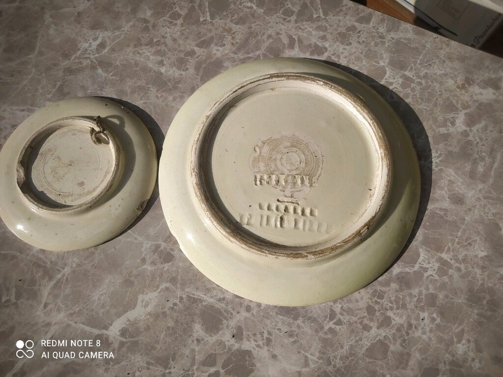 antika Kütahya seramik duvar tabakları - 6
