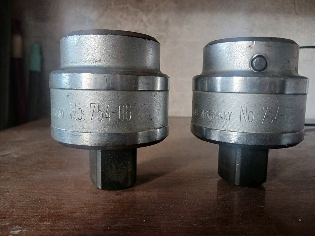 Gedore 754-06 Dremometre-Tork anahtarı cırcır adaptörü 1" 2 adet var - 4