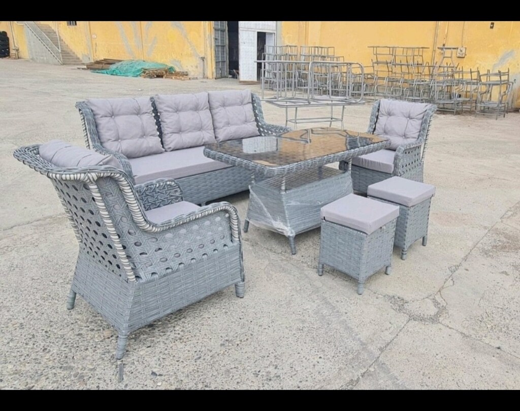 Fabrikadan toptan Rattan Bahçe Balkon mobilya. Gaziantep Nizip Türkiye - 4