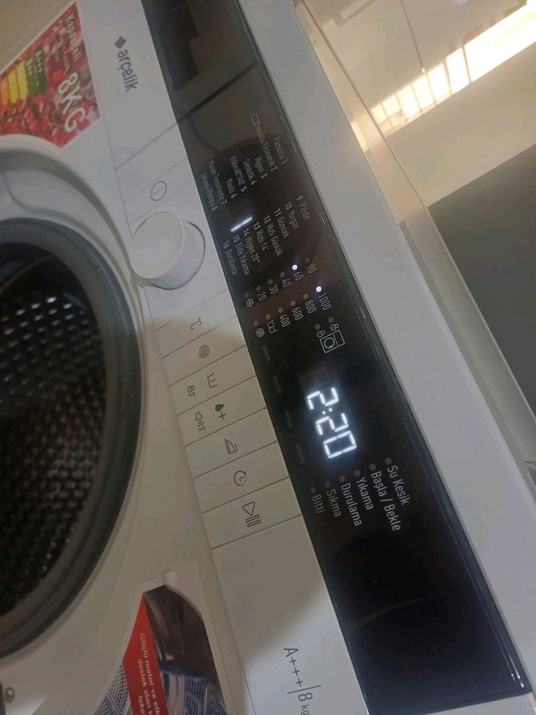Arçelik 8 KG çamaşır makinesi A+++ - 3