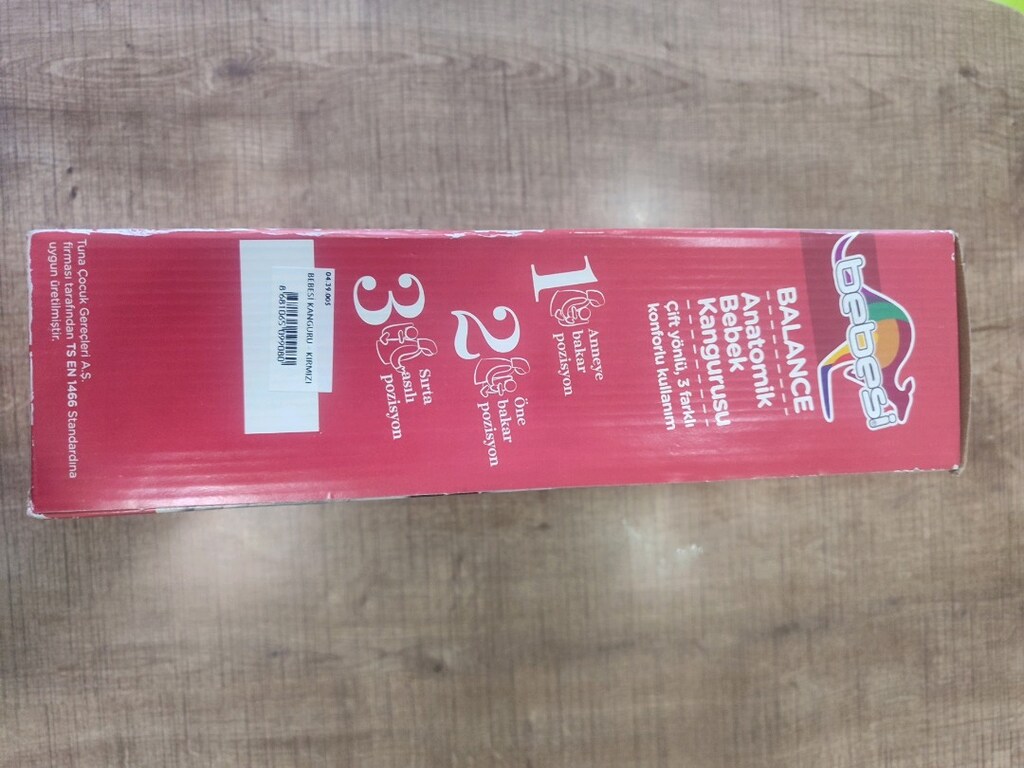 Kutulu Kırmızı Bebesi Balance Bebek Kangurusu (Hediye) - 2