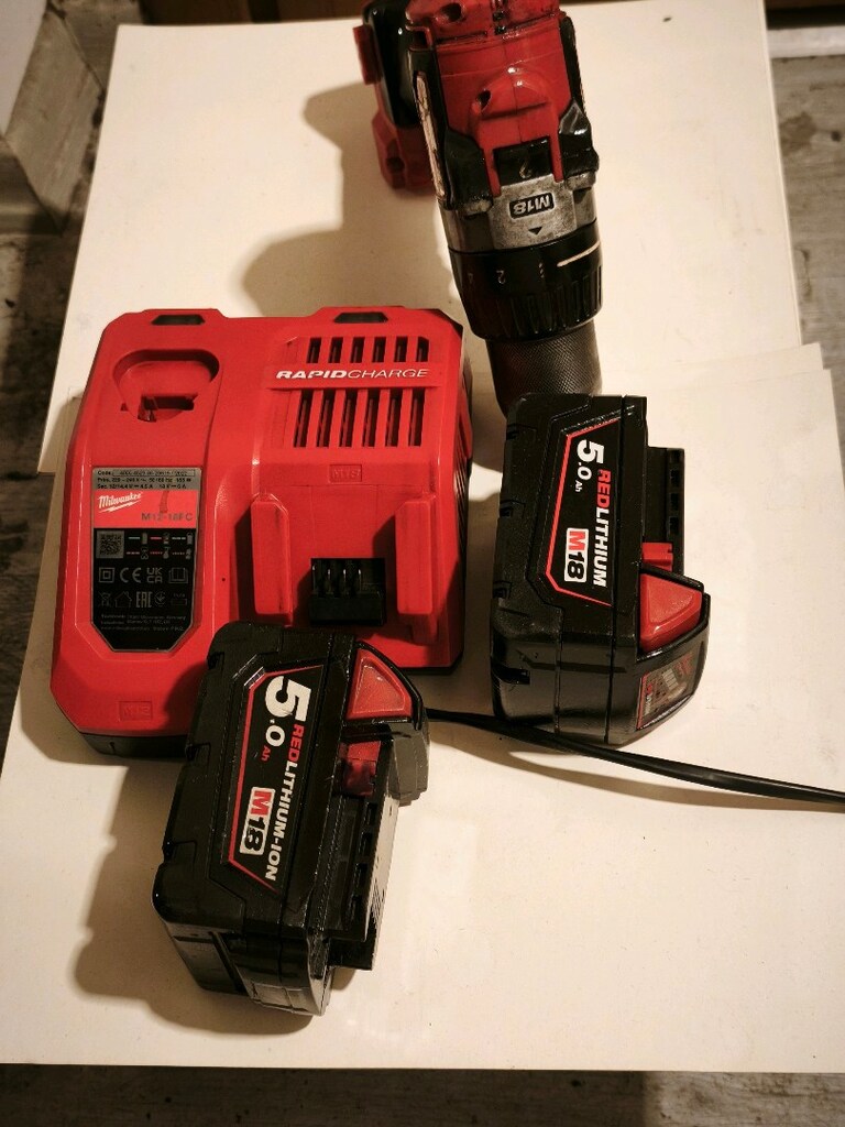 ORİJİNAL MİLWAUKE 18 VOLT ŞARJLI MATKAP - 6