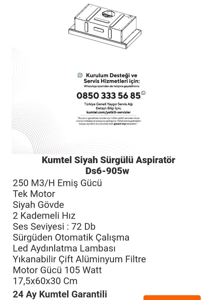SIFIR Kumtel Sürgülü Aspiratör - 5