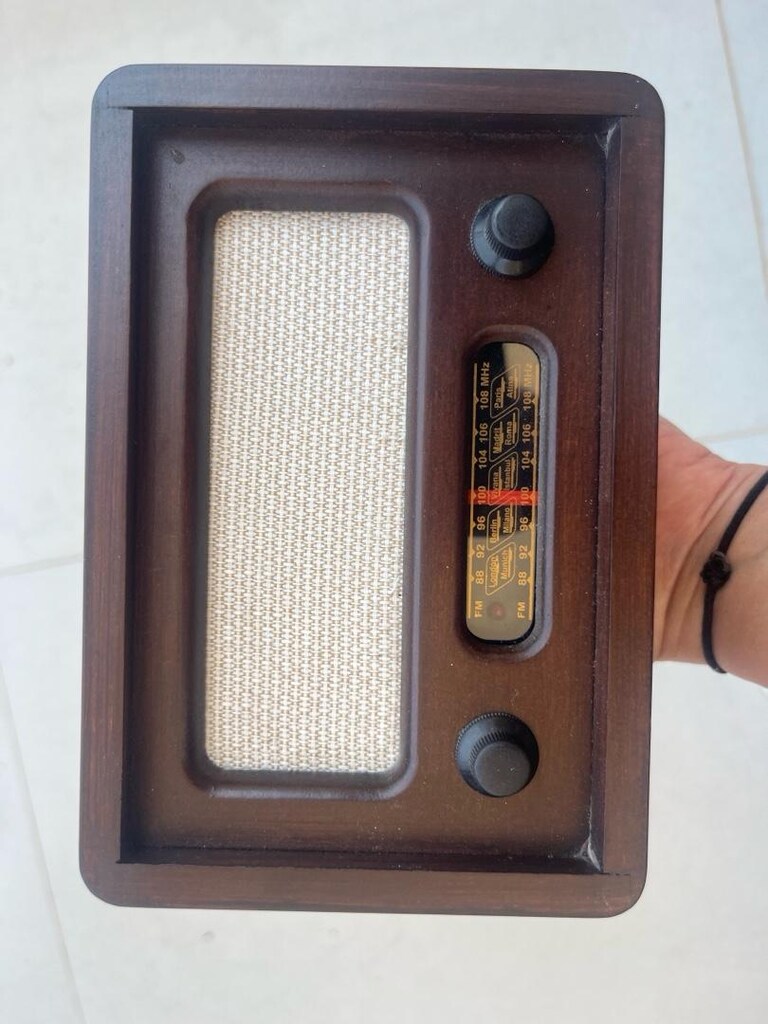 Ahşap radyo - 2