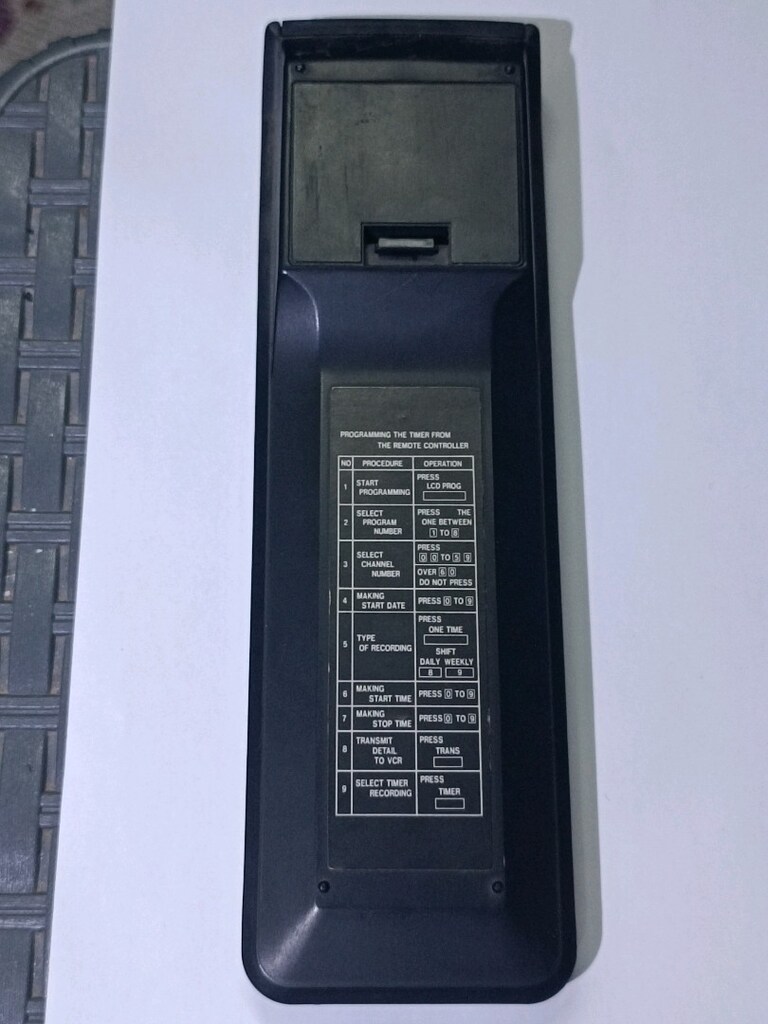 Samsung Orijinal LCD Ekranlı VCR Video Kumandası - 2