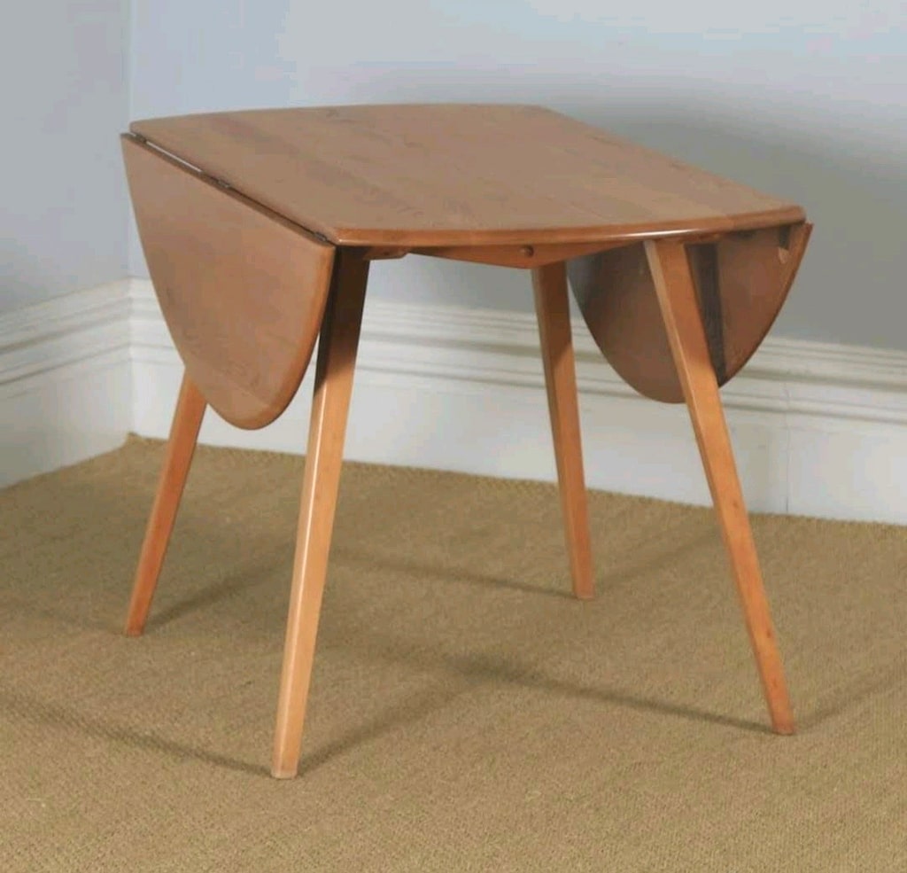 MDF Katlanır Mutfak Masası ve 4 Adet Sandalye Takımı - 3