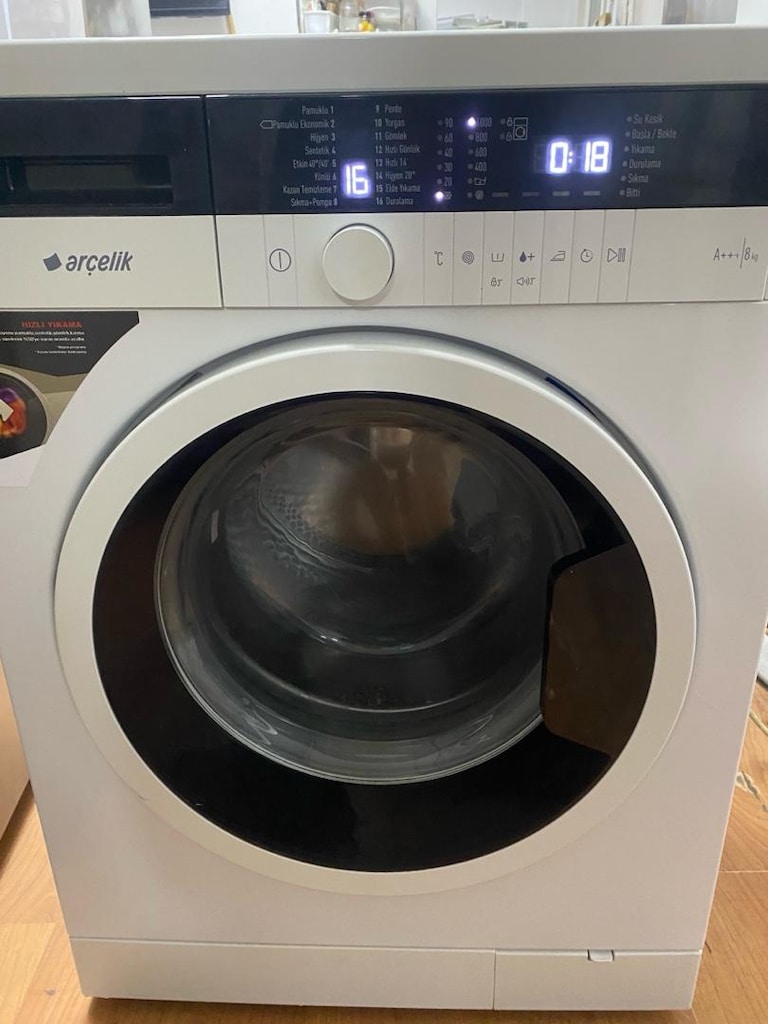 Tertemiz ve Sessiz 8 kg Arçelik Çamaşır Makinesi! - 11