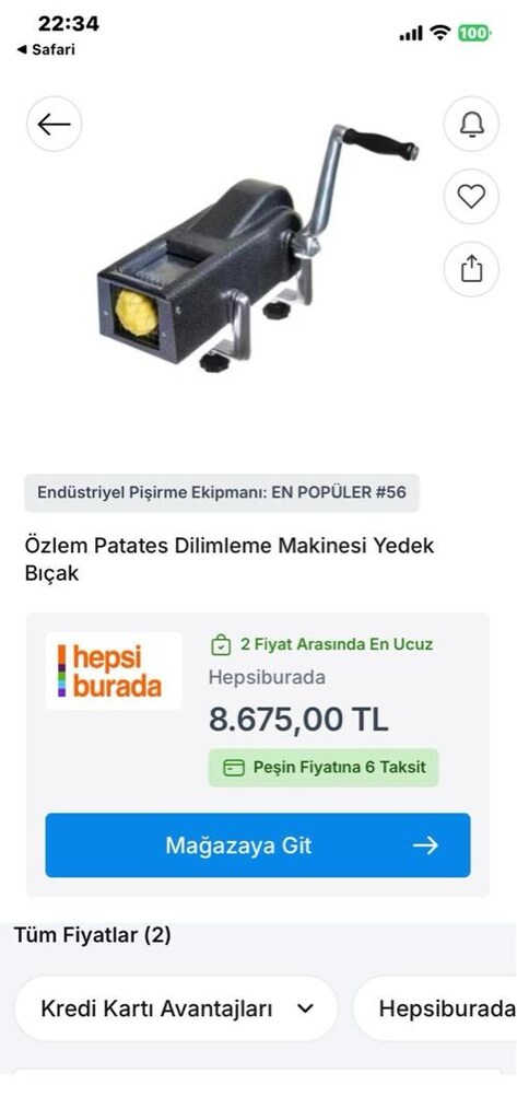 PATATES DİLİMLEME MAKİNESİ - 5