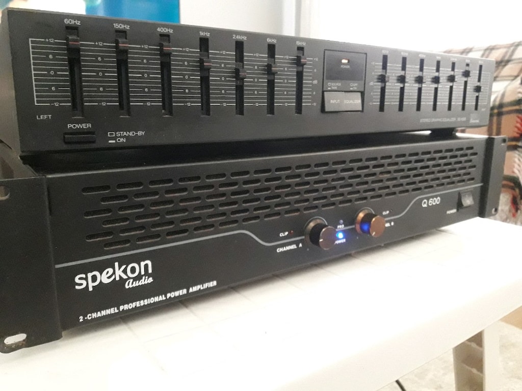 spekon audio power anfi Q600 stereo eoualizer se-1000 sasui - 4