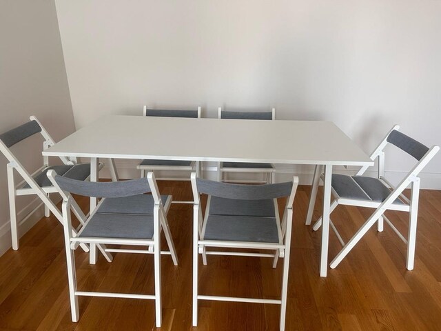 ikea masa sandalye takımı 6kişilik