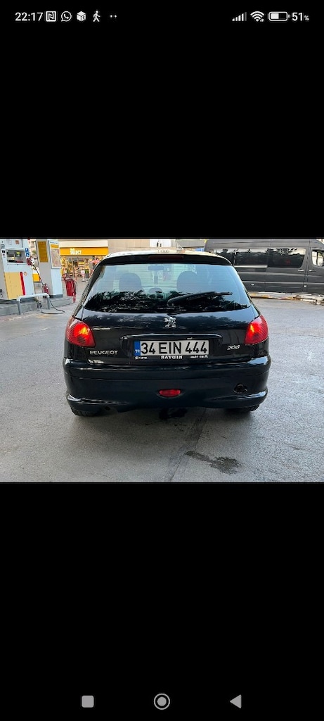 2005 1.4 BENZİN VE LPG Lİ PEUGEOT 206 - 4