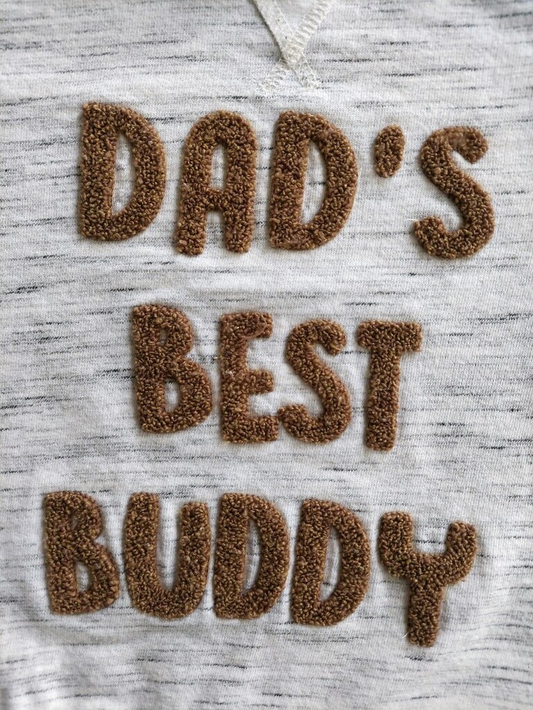 LCW baby kabartma yazı desen sweatshirt - 4