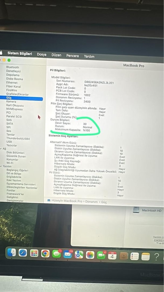 MACBOOK M2 PRO PIL DEVRI 30 - 10