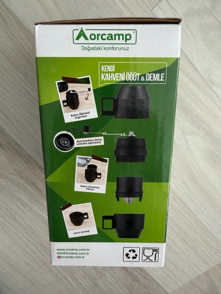 Orcamp Taşınabilir Kahve Demleme Makinesi - 3