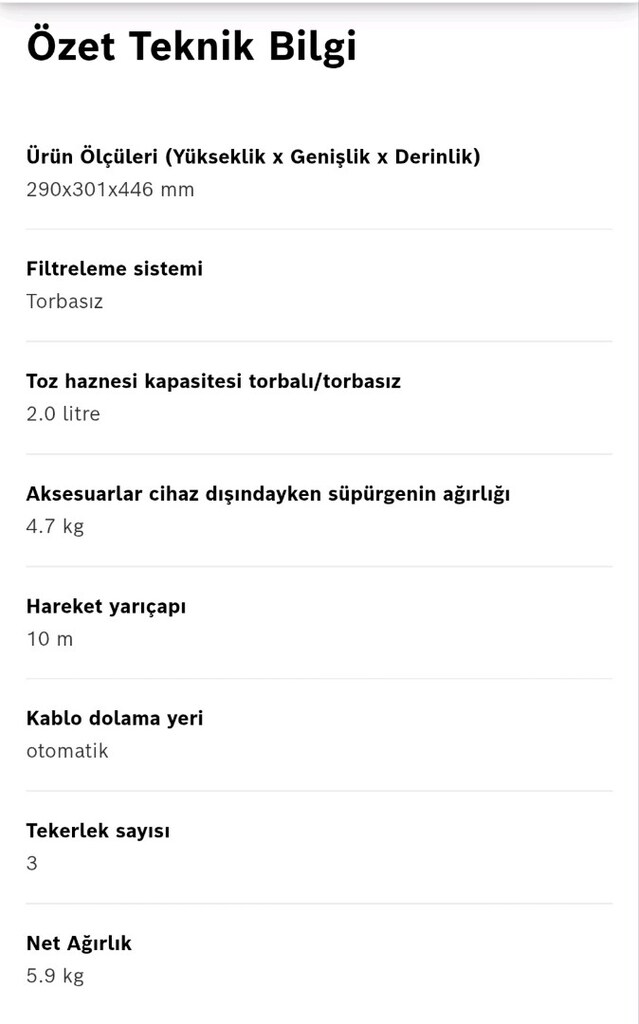 BOSCH Serie 4 Toz torbasız Süpürge Siyah - 4