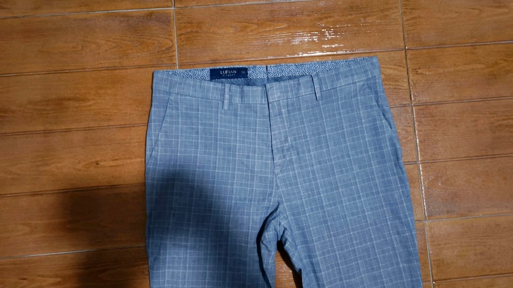 Lufian Erkek pantolon..Eni yani beli ; Bir üst uçtan diğer üst uca y