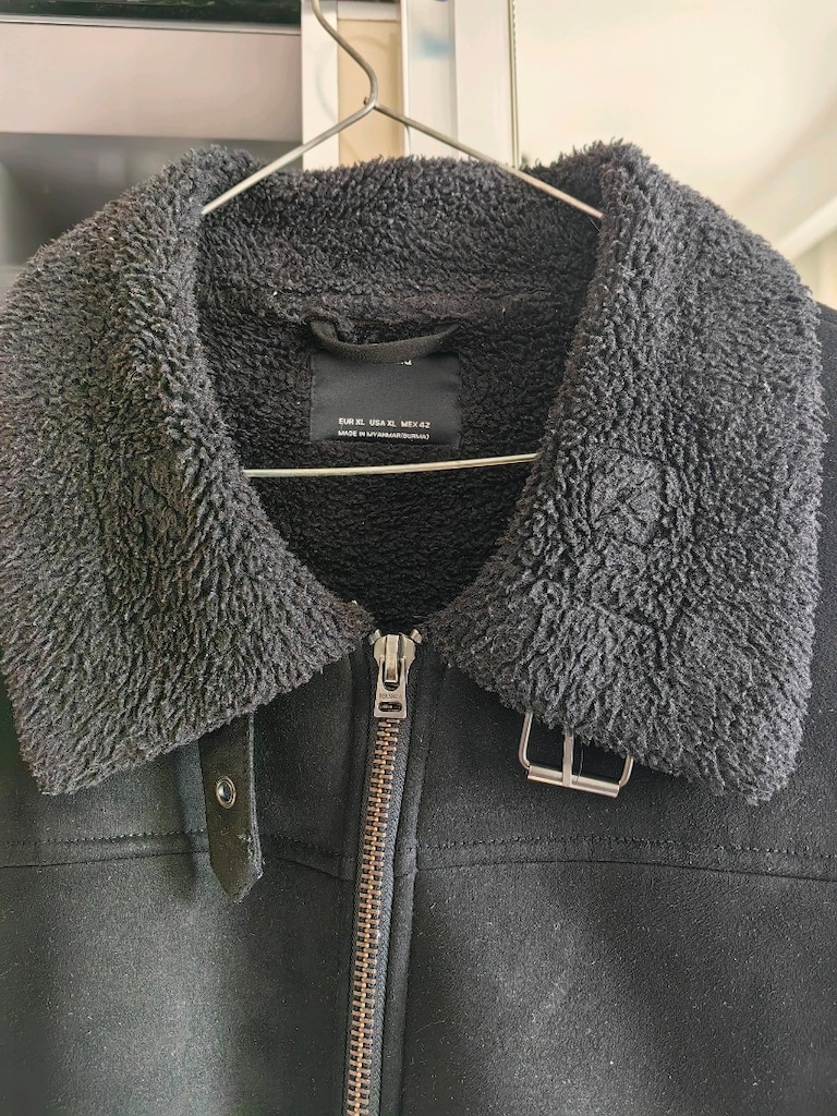 BERSHKA Kürklü mont - 6