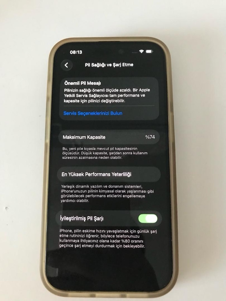 tertemiz iPhone 14 pro YD acil satılık - 2